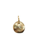 Pebble dog nametag 32mm - main